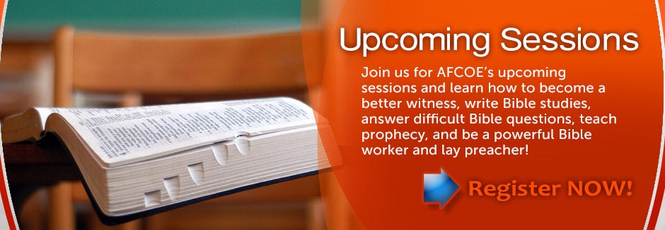 Upcoming AFCOE Sessions