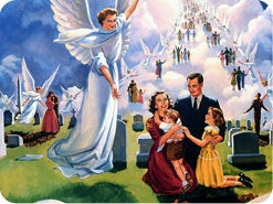 14. What will the angels do at Jesus' second coming?