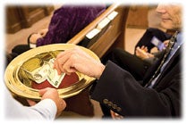 I dag skal tienden brukes til å betale lønningene til Guds ministre.