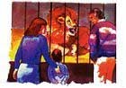 Loven beskytter oss mot djevelen som buret beskytter oss mot løven i dyrehagen.