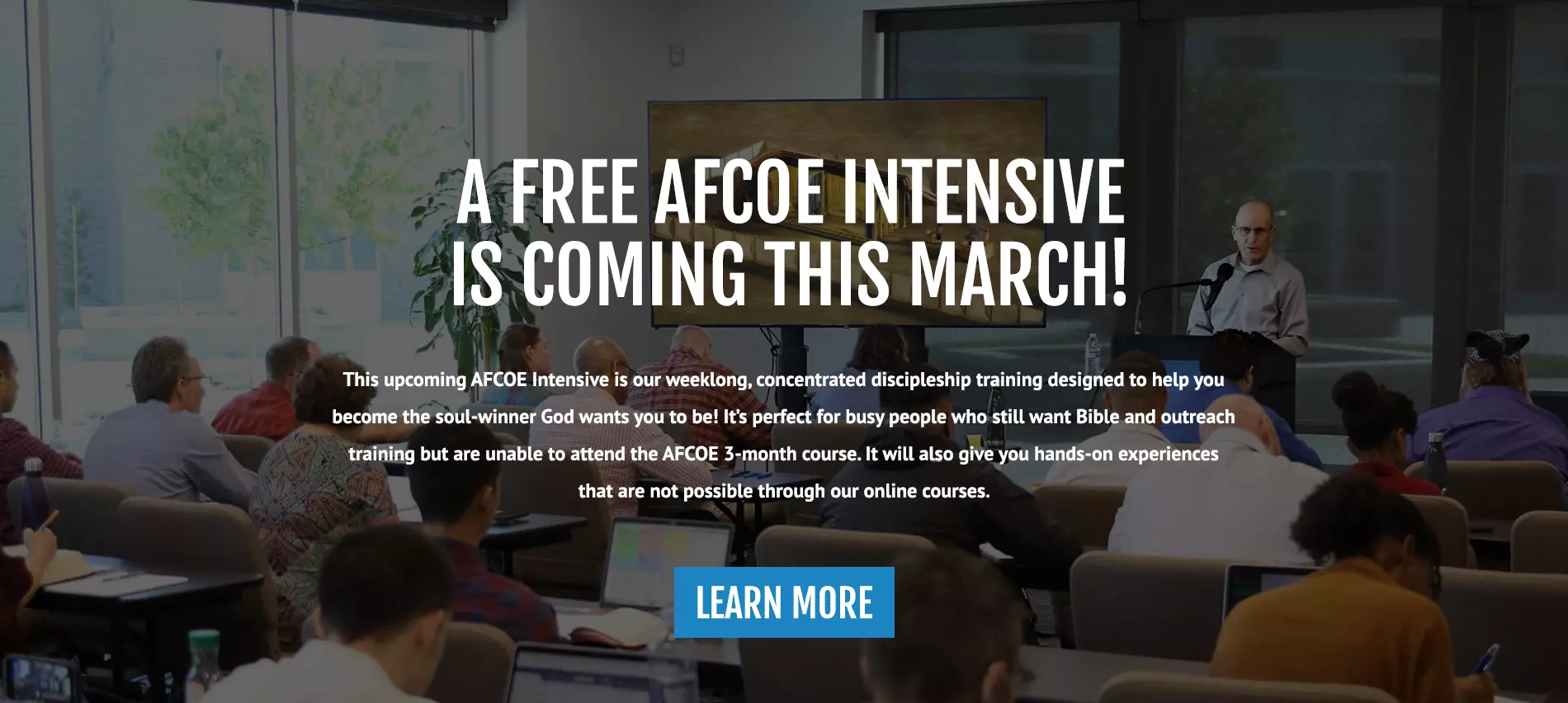 AFCOE Intensive