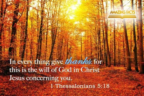 1 Thessalonians 5:18