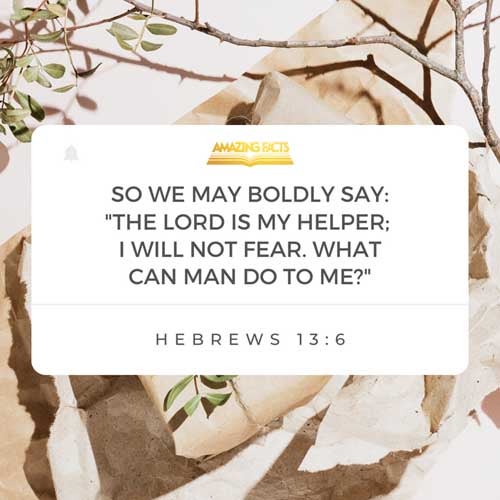 Hebrews 13:6