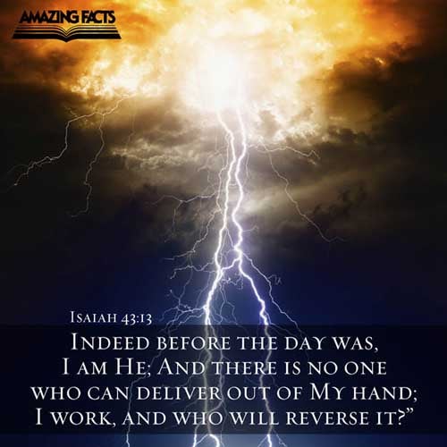 Isaiah 43:13