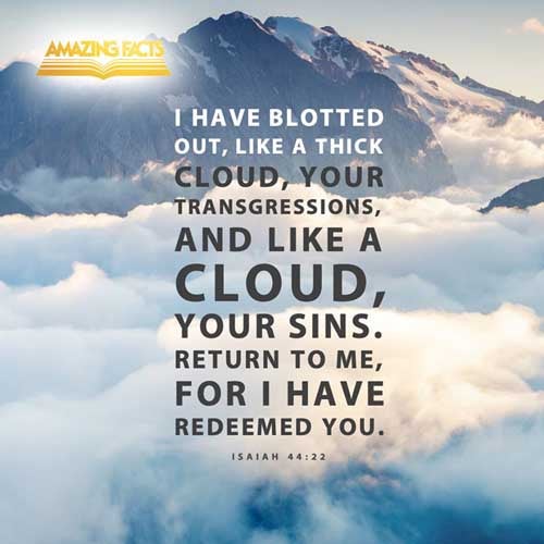 Isaiah 44 22 Scripture Pictures By Verse Amazing Facts