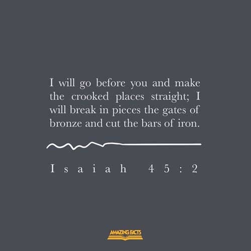 Isaiah 45:2