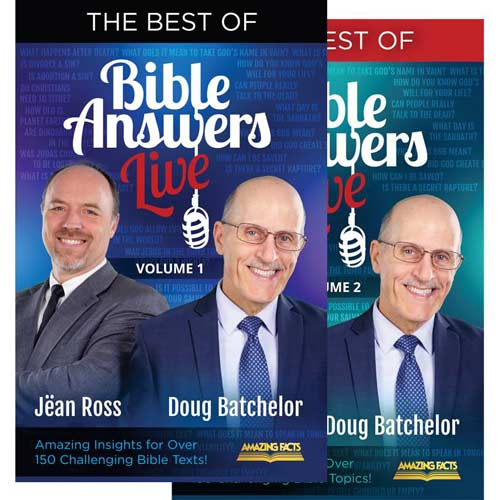 The Best of Bible Answers Live Vol. 1 & 2 Set by Amazing Facts