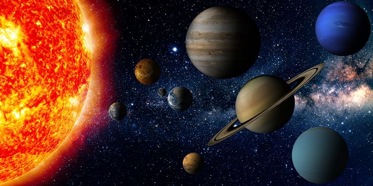 Did God create the entire solar system when He created the earth?