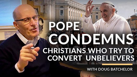 Pope Condemns Christians Who Try to Convert Unbelievers