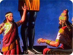14. Wie äusserte sich Nebukadnezar über Gott, als er die Deutung des Traumes durch Daniel vernommen hatte?
