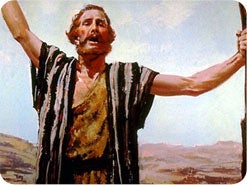١. من هو نبي العهد الجديد الذي استخدم نهر الأردن للتعميد والتطهير؟