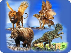 3. Vad representerar ett vilddjur i biblisk profeti?