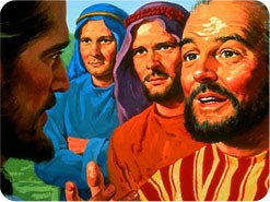 18. Welche Frage stellte Jesus Petrus drei Mal?