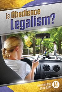 ¿Es la obediencia un acto de legalismo?