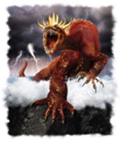 Romarriket symboliseras i Daniel kapitel 7 av ett monsterodjur.