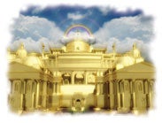 God is the architect and builder of the holy city.