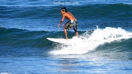Ian Surfing