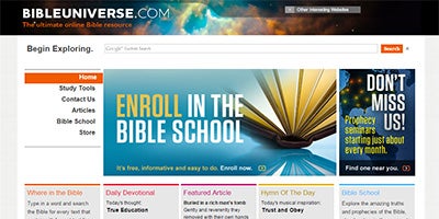 Visit BibleUniverse.com