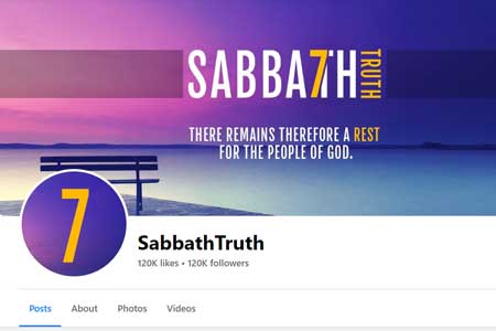 Visit www.facebook.com/pages/SabbathTruth/139699709394211